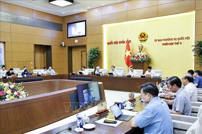 Chủ tịch Quốc hội Trần Thanh Mẫn phát biểu. Ảnh: Doãn Tấn/TTXVN