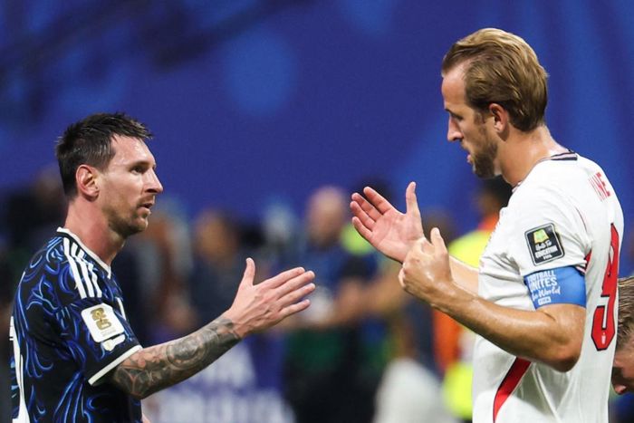 Argentina đứng trước cơ hội bảo vệ thành công chức vô địch World Cup, điều mà chỉ đại kình địch Brazil đã làm được trong quá khứ. Ảnh: AFP/TTXVN