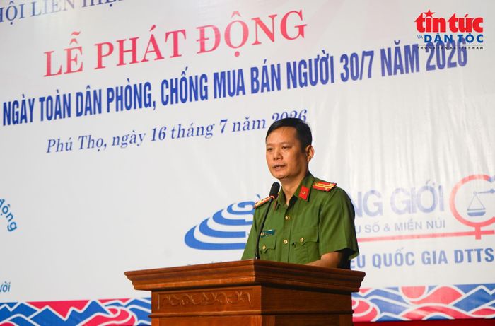 Thượng tá Đinh Văn Nghĩa, Phó Trưởng phòng PC02, Công an tỉnh Phú Thọ.