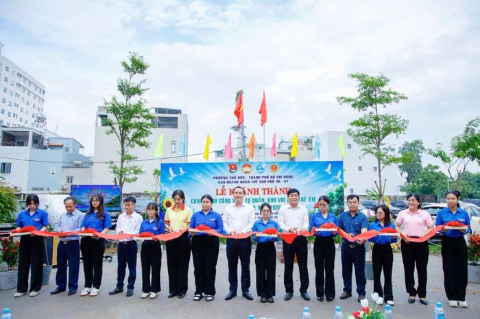 Phường Thủ Đức khánh thành "Vườn cây đại đoàn kết" để lan tỏa nếp sống xanh tại khu phố.