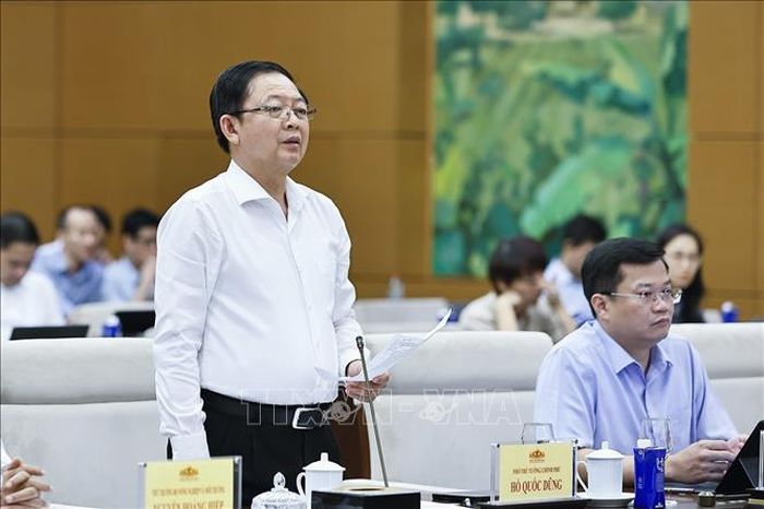 Phó Thủ tướng Chính phủ Hồ Quốc Dũng phát biểu. Ảnh: Doãn Tấn/TTXVN