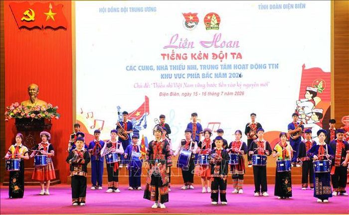 Một tiết mục đặc sắc được trình diễn tại đêm bế mạc.