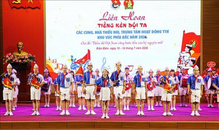 Một tiết mục đặc sắc của đoàn Sơn La trình diễn tại đêm bế mạc.