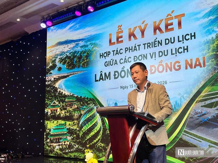 Ông Nguyễn Linh Vũ, Phó Giám đốc Trung tâm Xúc tiến Đầu tư, Thương mại và Du lịch tỉnh Lâm Đồng.