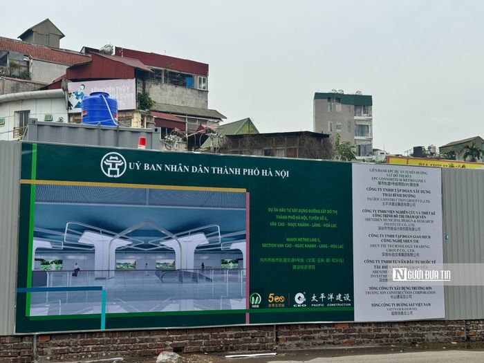 Dự án Đầu tư xây dựng đường sắt đô thị Thành phố Hà Nội tuyến số 5 do liên danh EPC với 6 doanh nghiệp trong và ngoài nước thực hiện.