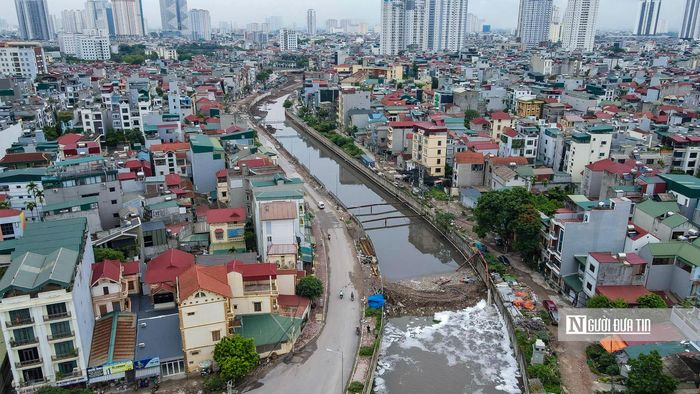 Ghi nhận của Người Đưa Tin trên công trường kênh La Khê tăng tốc thi công, hướng tới hoàn thành các hạng mục trọng điểm