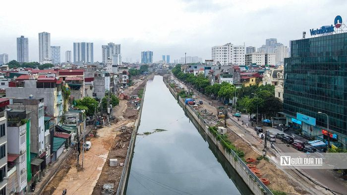 Việc tuyến kênh chưa được khơi thông khiến công suất vận hành của trạm bơm chưa thể phát huy tối đa hiệu quả thiết kế.