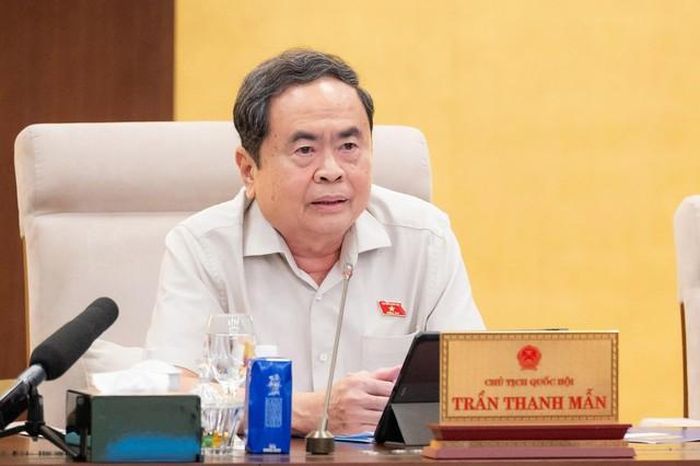 Chủ tịch Quốc hội Trần Thanh Mẫn (Ảnh: Media Quốc hội).
