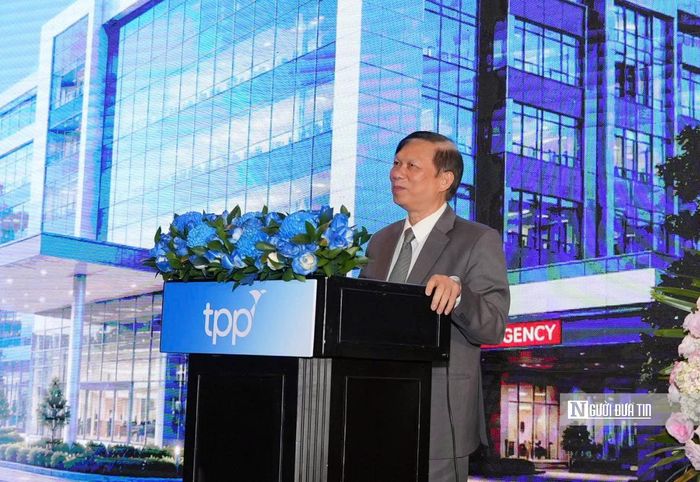 Thầy thuốc Nhân dân, PGS.TS Trần Quý Tường, Chủ tịch Hội Tin học Y tế Việt Nam.