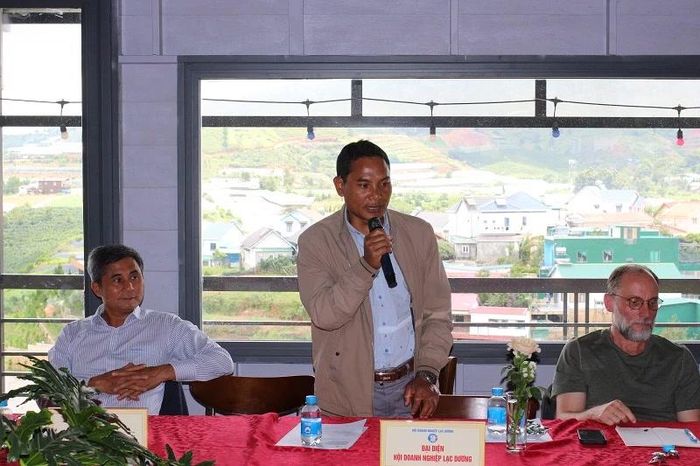 Ông Bon Niêng Ha Dong - đại diện Tổ hợp tác cá nước lạnh Đưng K’Nớ, chia sẻ.