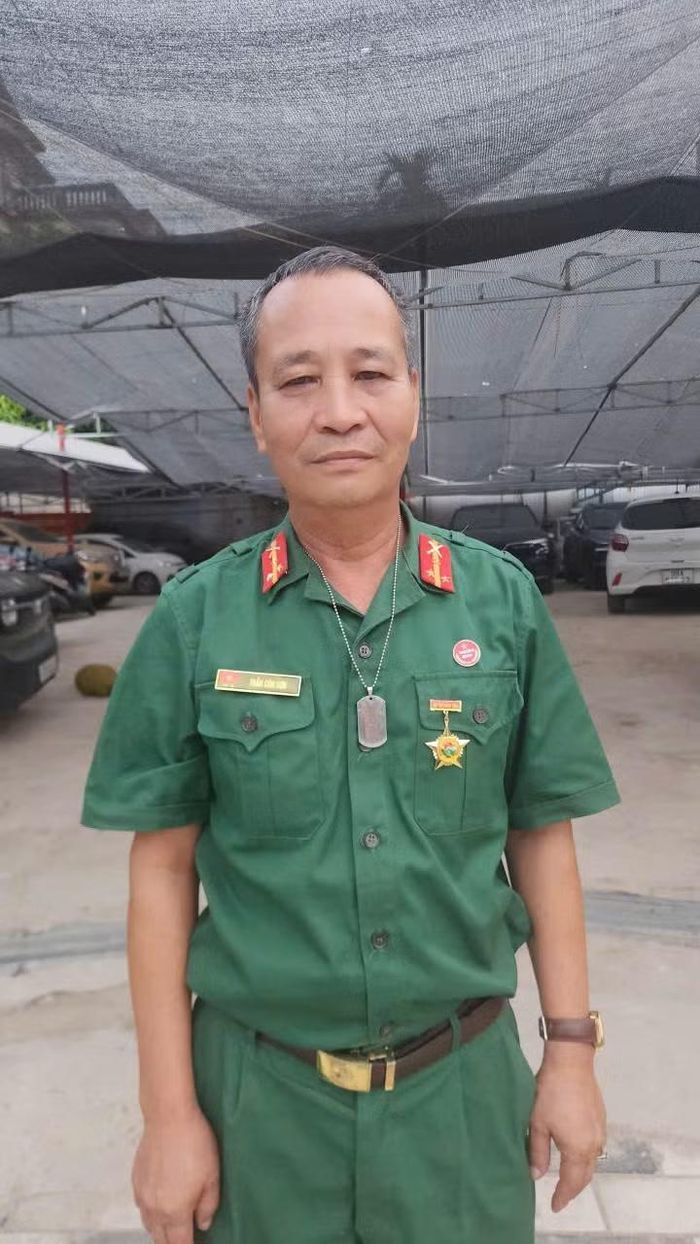 Thương binh, CCB mặt trận Vị Xuyên Trần Côn Sơn. Ảnh: Thu Thủy.