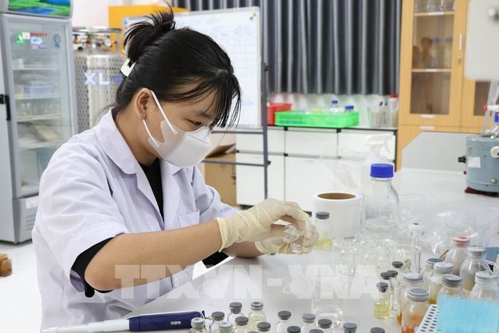 Nhiều kết quả nghiên cứu của Đại học Trà Vinh đã được ứng dụng thực tiễn. Ảnh: Thanh Hòa - TTXVN