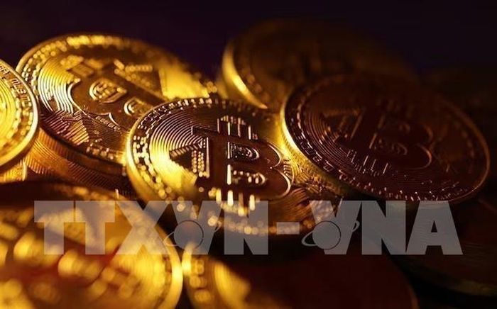 Hình ảnh minh họa đồng tiền điện tử Bitcoin. Ảnh: REUTERS/TTXVN