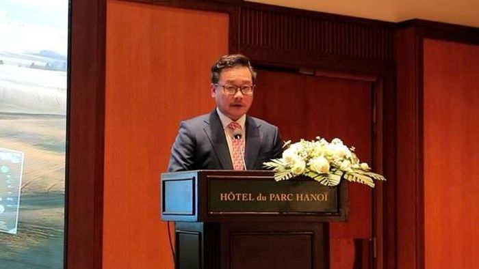 Ông Lê Trung Hiếu, Phó Giám đốc Sở Tài chính Hà Nội. Ảnh: Bnews phát