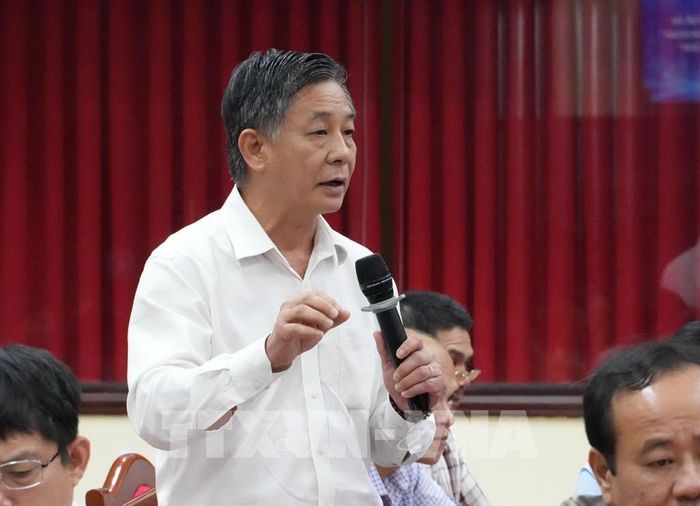 Đại biểu tham luận tại hội thảo. Ảnh: Tuấn Anh – TTXVN