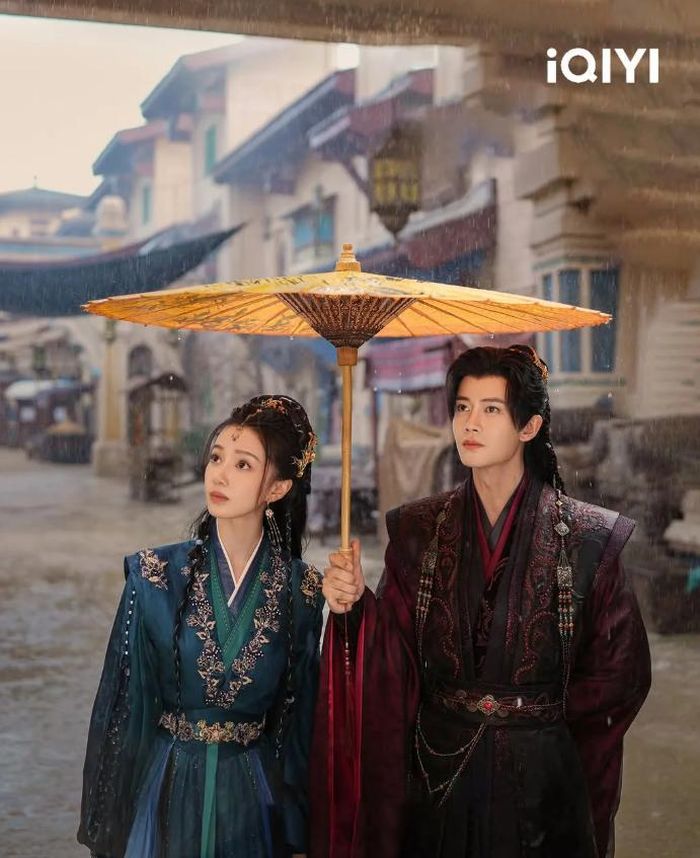 Giai Ngẫu Thiên Thành do Nhậm Gia Luân, Vương Hạc Nhuận đóng chính. Ảnh: Weibo