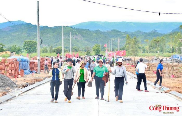 Dự án hướng tới hình thành khu tái định cư đồng bộ về hạ tầng, khang trang về cảnh quan, bảo đảm an toàn trước thiên tai, tạo điều kiện để người dân yên tâm ổn định cuộc sống và phát triển kinh tế lâu dài. 