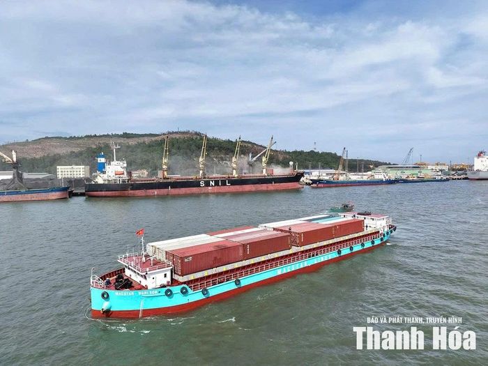Hãng vận tải MacSart mở tuyến container ven biển nội địa Hải Phòng - Nghi Sơn, kết nối hàng hóa xứ Thanh ra thế giới.