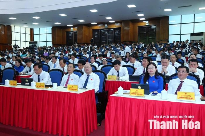 Đại biểu tham dự kỳ họp.