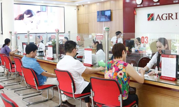 Khách hàng đến giao dịch tại Ngân hàng Nông nghiệp và Phát triển nông thôn Việt Nam (Agribank) Chi nhánh Bắc Giang II.