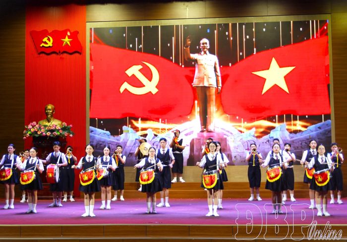 Phần dự thi của Cung thiếu nhi Hà Nội.