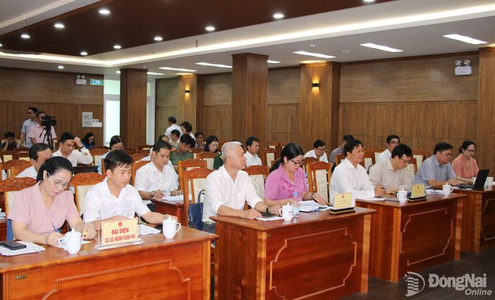 Các đại biểu tham dự hội nghị. Ảnh: Hải Quân