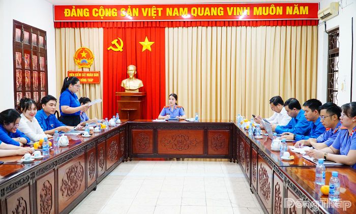 Quang cảnh Hội nghị sơ kết công tác Đoàn và phong trào thanh niên 6 tháng đầu năm 2026.