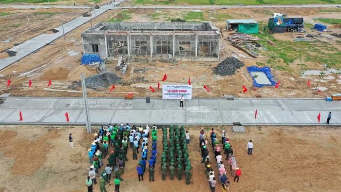 Toàn cảnh lễ khởi công. Ảnh: N.T