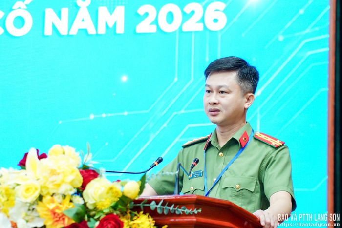 Đại tá Nguyễn Đức Dũng, Trưởng Phòng Bảo vệ An ninh hệ thống mạng quốc gia, Cục An ninh mạng và Phòng, chống tội phạm sử dụng công nghệ cao (A05), Bộ Công an phát biểu tại chương trình 