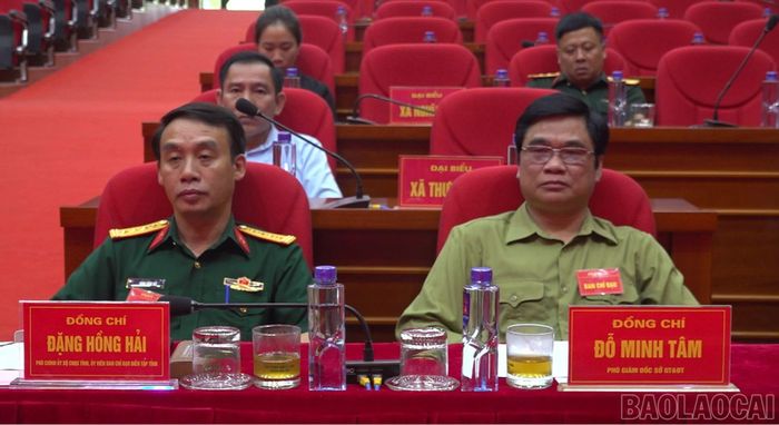 Đại biểu tham quan diễn tập.