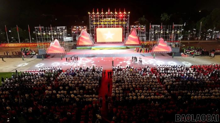 Quang cảnh buổi lễ.
