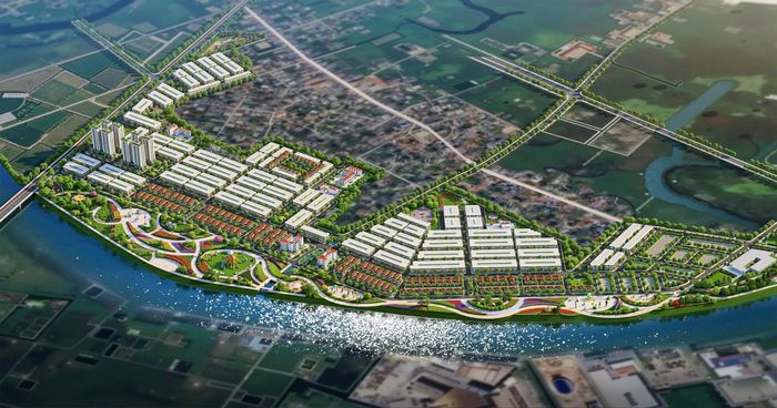 Phối cảnh dự án. Nguồn ảnh: Xã An Trường