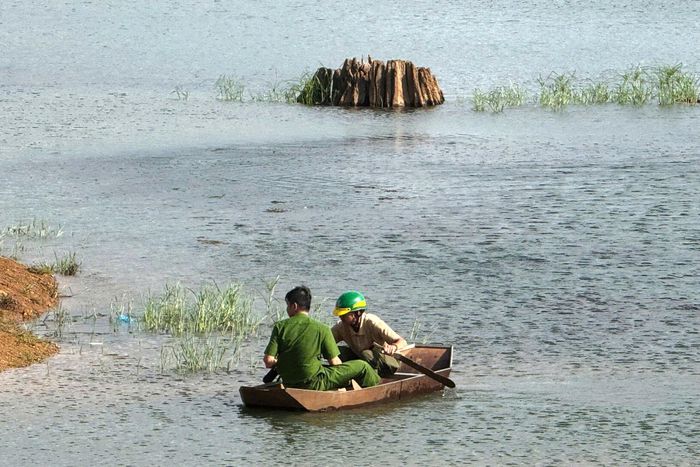 Hồ thủy lợi Đắk Pót nơi xảy ra sự việc 5 trẻ tử vong do đuối nước