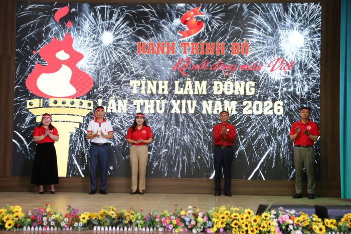 Phát động chương trình Hành trình Đỏ - Kết nối dòng máu Việt tỉnh Lâm Đồng lần thứ XIV năm 2026