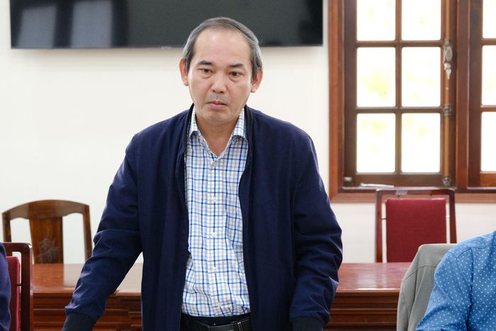 Đại diện lãnh đạo Sở Nông nghiệp và Môi trường phát biểu