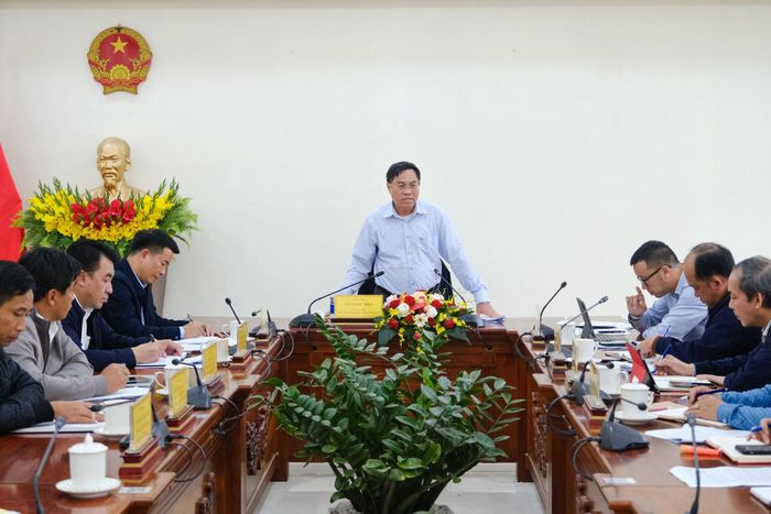 Đồng chí Võ Ngọc Hiệp, Phó Chủ tịch UBND tỉnh Lâm Đồng yêu cầu các đơn vị đẩy nhanh tỷ lệ giải ngân vốn đầu tư công