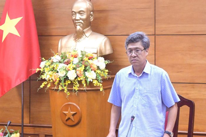 Phó Chủ tịch UBND tỉnh Nguyễn Minh kết luận tại cuộc họp