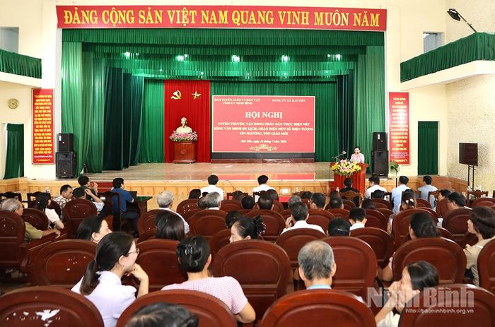 Quang cảnh hội nghị.