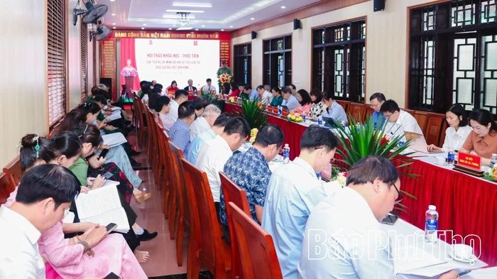 Quang cảnh hội thảo.