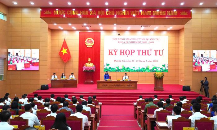 Quang cảnh phiên khai mạc kỳ họp - Ảnh: Xuân Phú