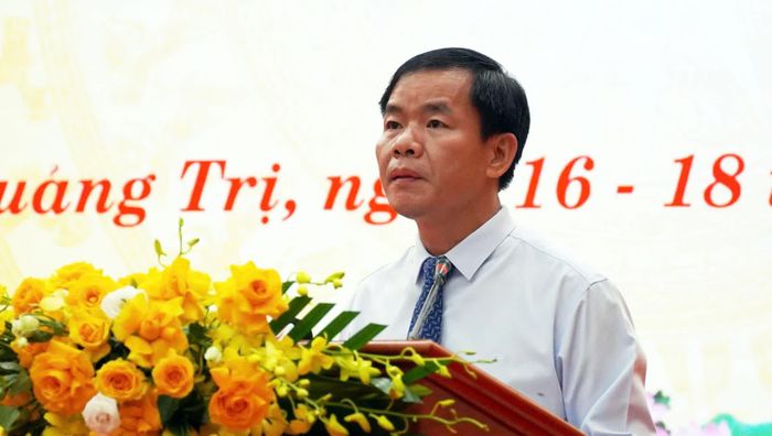 Đồng chí Nguyễn Văn Phương, Ủy viên Trung ương Đảng, Bí thư Tỉnh ủy phát biểu chỉ đạo tại kỳ họp - Ảnh: X.P