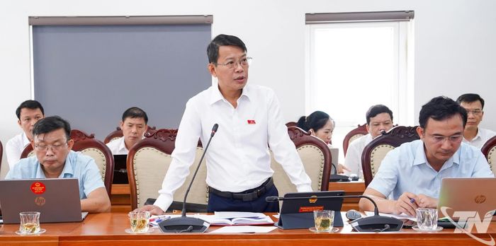 Các đại biểu Tổ 2, 4 phát biểu thảo luận.
