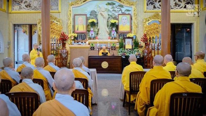 Chư Tăng Ni hành giả an cư tại các trường hạ tập trung: chùa Vạn Đức (chư Tăng); chùa Kiều Đàm, Sùng Đức, Phước Long (chư Ni) cùng đông đảo Phật tử đồng tham dự