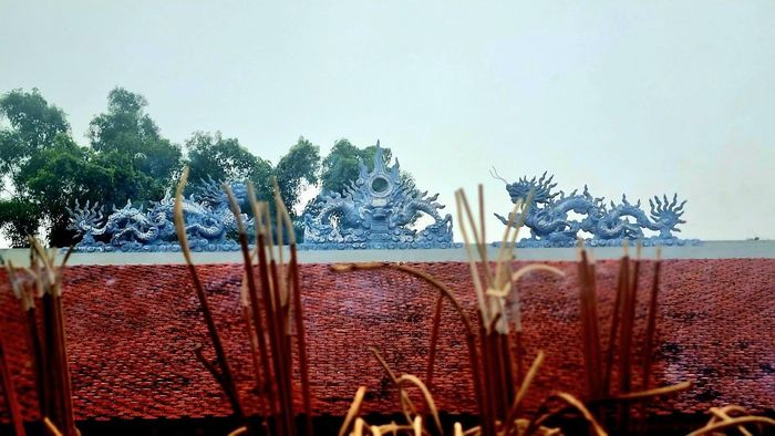 Một trong tứ đại thắng tích, đệ nhất danh thiêng - Đền Quả Sơn. Ảnh: Nguyễn Diệu