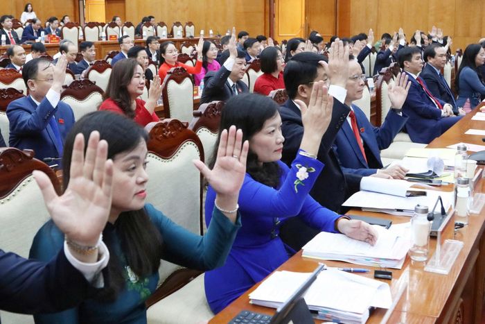Quan điểm xuyên suốt của HĐND tỉnh Thái Nguyên: mọi quyết sách phát triển đều phải hướng tới nâng cao chất lượng cuộc sống của nhân dân. Ảnh: Nguyễn Ánh