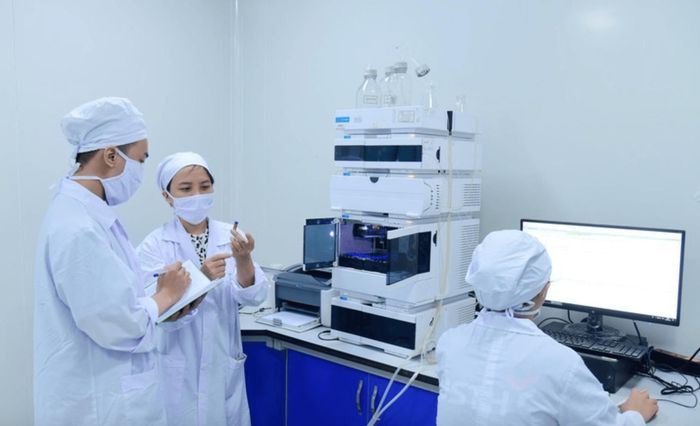 Hoạt động nghiên cứu khoa học tại trường Trường Đại học Khoa học và Công nghệ Hà Nội. Ảnh: VGP