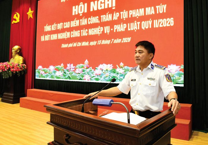Đại tá Trần Xuân Lương, Tư lệnh Vùng Cảnh sát biển 3 phát biểu kết luận Hội nghị