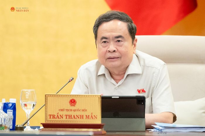 Chủ tịch Quốc hội Trần Thanh Mẫn chủ trì phiên họp
