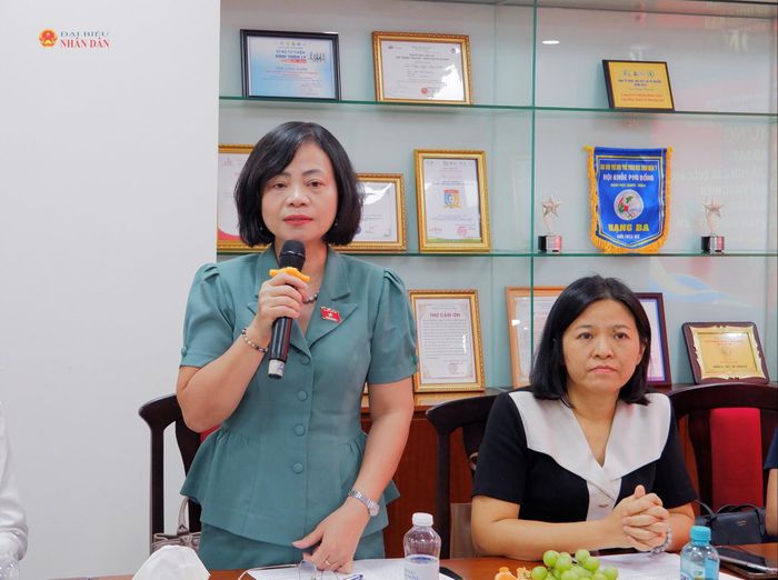 ĐBQH hoạt động chuyên trách tại Ủy ban Văn hóa và Xã hội Nguyễn Thanh Cầm phát biểu. Ảnh: Hoa Lê