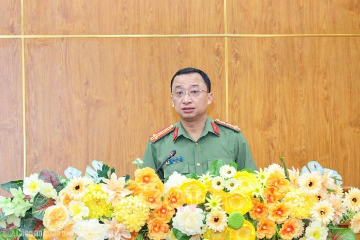 Đại tá Nguyễn Bá Sơn, Phó Cục trưởng Cục An ninh mạng và phòng chống tội phạm sử dụng công nghệ cao, triển khai Luật An ninh mạng.